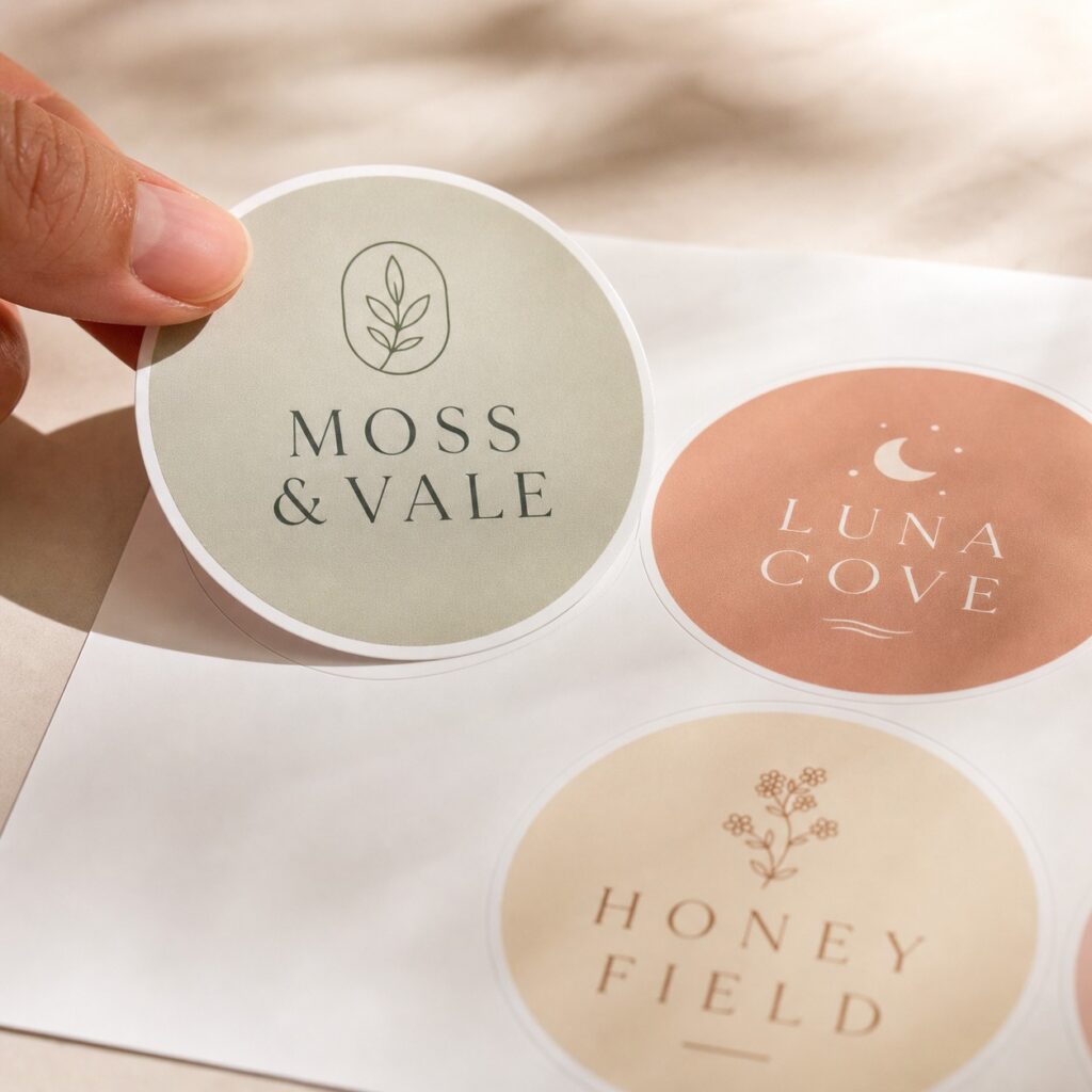 Round and Circle Stickers Australia: Sizes, Uses and Custom Printing ...